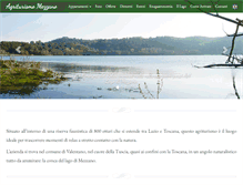 Tablet Screenshot of agriturismomezzano.com